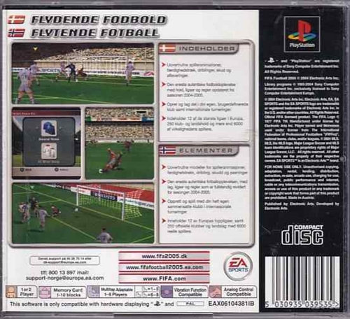 Fifa Football 2005 - PS1 (B Grade) (Genbrug)